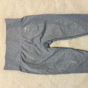 Women’s Gymshark Leggings. Size M, light blue.